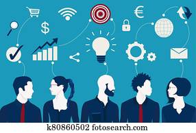 לחלק, רעיונות, ו, טכנולוגיה, ל, ה, future., קשר, ו, החלפה של רעיונות, או, data., תקשורת, ו, רשת, בין, אנשים., שלח, ו, הורד, data., מוח, map., רשת, שיתוף פעולה