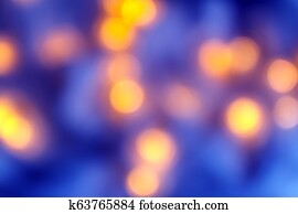Background of blurry blue-blue lights of the Christmas-tree garland on the dark. Copy space Background of blurry blue-blue lights of the Christmas-tree garland on the dark. Copy space