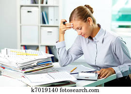 buchhalter, arbeit
