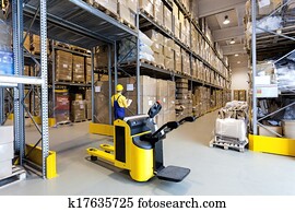 raktárépület, munkás