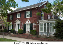 Brick Colonial Home