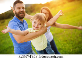 Family having fun and relax Family having fun and relax