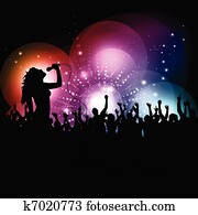female singer performing 1207 female singer performing 1207