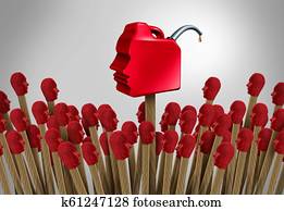 Gaslighting Concept Gaslighting Concept