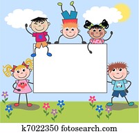 mixed ethnic children