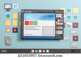 projeto teia, software