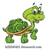 צב, ציור היתולי