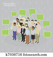 Demographic infographics