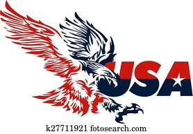 ארהב, עצב, עם, נשר