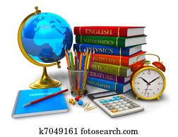 Education and back to school concept Education and back to school concept