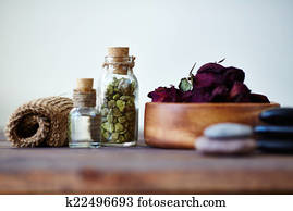 Objects for aromatherapy Objects for aromatherapy