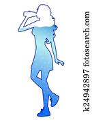 Woman drinking water Woman drinking water