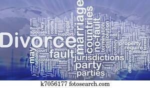 Divorce background concept Divorce background concept