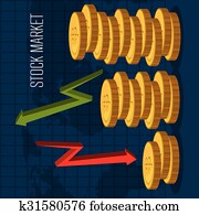 Stock market with statistics Stock market with statistics