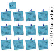 2012 calendar 