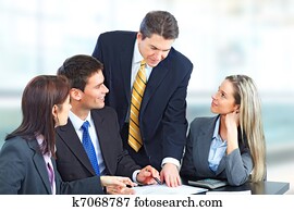 geschäftsmenschen, team