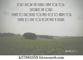 Inspirational verse from the bible on a blurred background Inspirational verse from the bible on a blurred background
