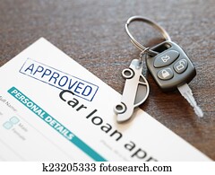 Approved Car Loan Application