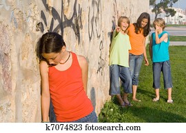 school bully or bullies bullying sad lonely child school bully or bullies bullying sad lonely child