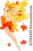 Autumn fairy Autumn fairy