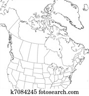 Blank Canada Map Blank Canada Map