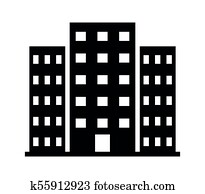 bürogebäude, symbol