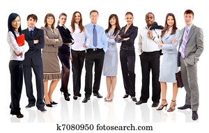 mládě, hezký, business národ, -, ta, elita, business četa