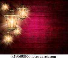 ramadan kareem background with shiny lanterns ramadan kareem background with shiny lanterns