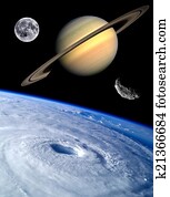 Earth Fantasy Planets Universe