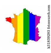 france gay map france gay map