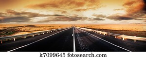 Road Panorama Road Panorama