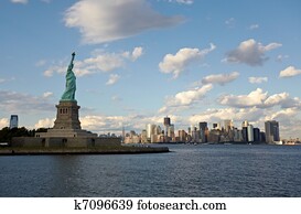 Statue of liberty closeup