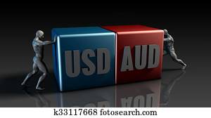 USD AUD Currency Pair