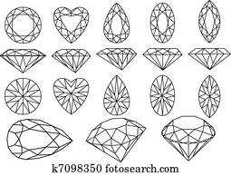 וקטור, יהלום, קבע