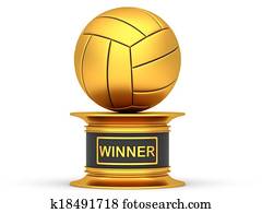 Award volleyball sport trophy cup Award volleyball sport trophy cup