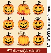 halloween, kürbise halloween, kürbise