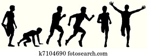 Stages of victory in the race Stages of victory in the race