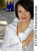 beautiful mature woman