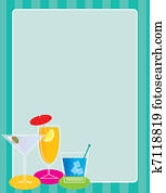 Cocktail Border Cocktail Border