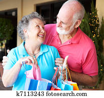 compras, seniors, enamorado