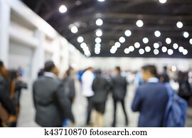 exhibition fair blurred exhibition fair blurred