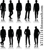 fashion men silhouettes fashion men silhouettes