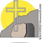 Christian crosses Clip Art | k4230506 | Fotosearch