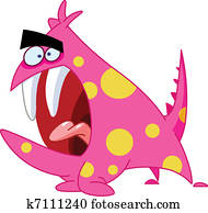 Screaming monster Screaming monster