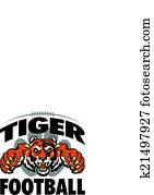 tiger, כדורגל, עצב