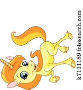 vandrande, enhörning