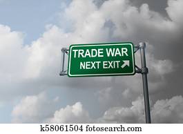 Business Trade War Business Trade War