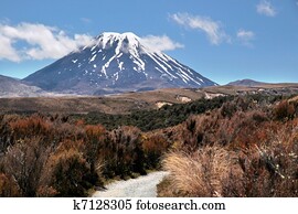 Mount Ngauruhoe in Tongariro National Park
