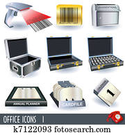 Office icons set 1