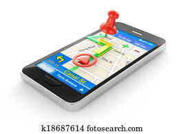 Smart phone navigator Smart phone navigator